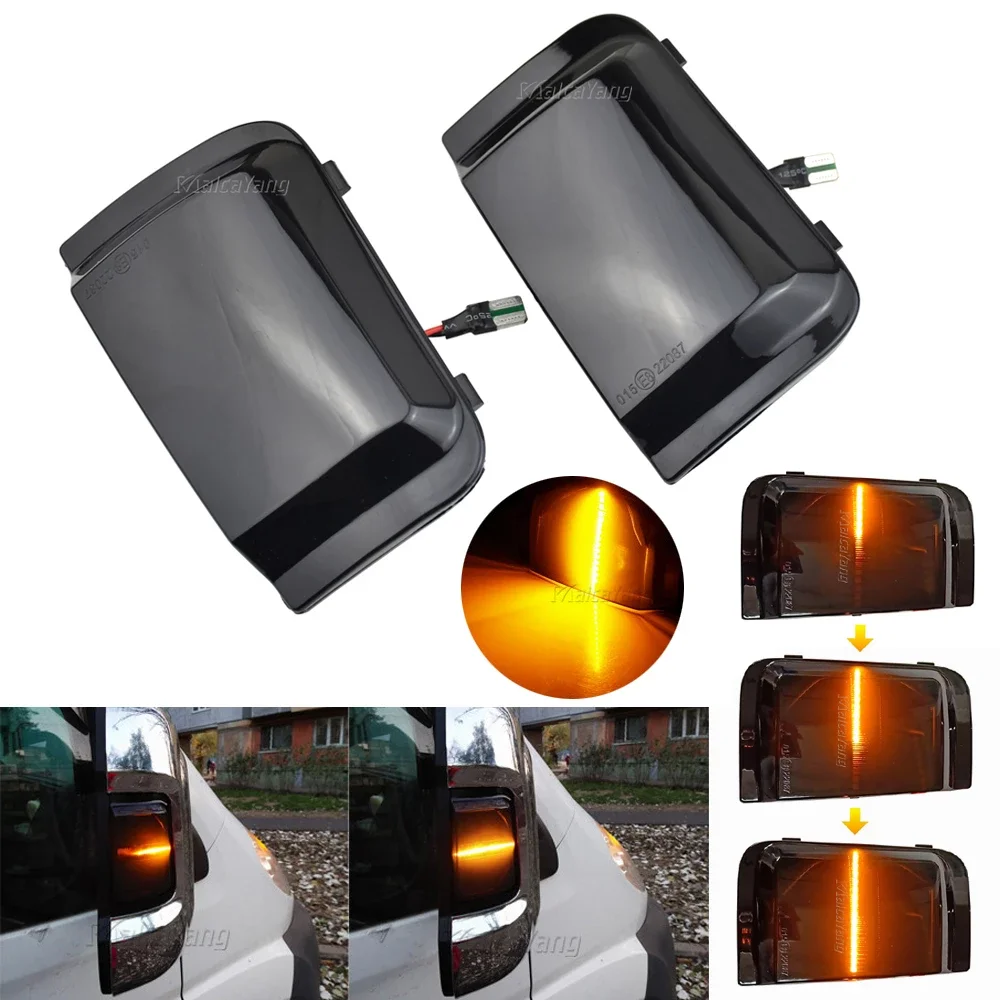 Автомобильное зеркало заднего вида динамический поворотный сигнал