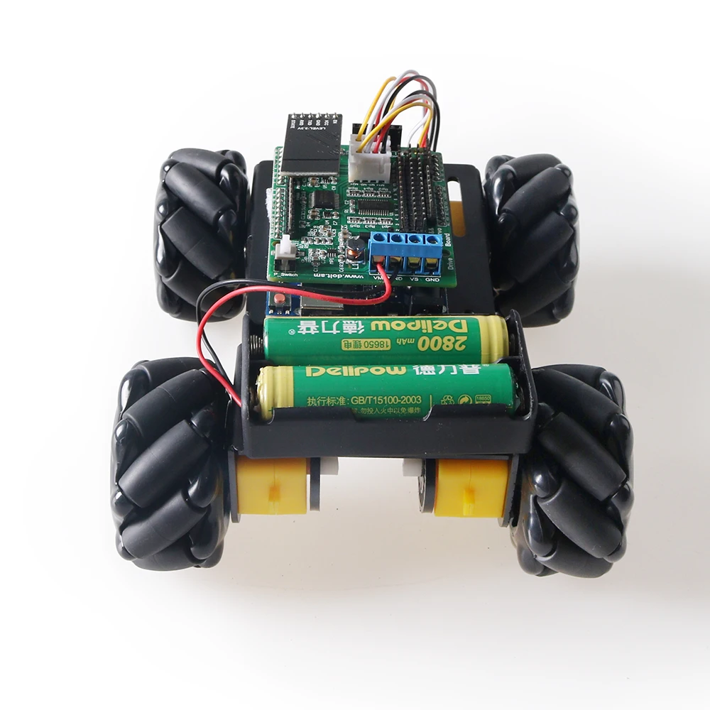 Беспроводное управление Wifi/Bluetooth/ручкой MC100 4WD умный робот автомобиль шасси 60 мм
