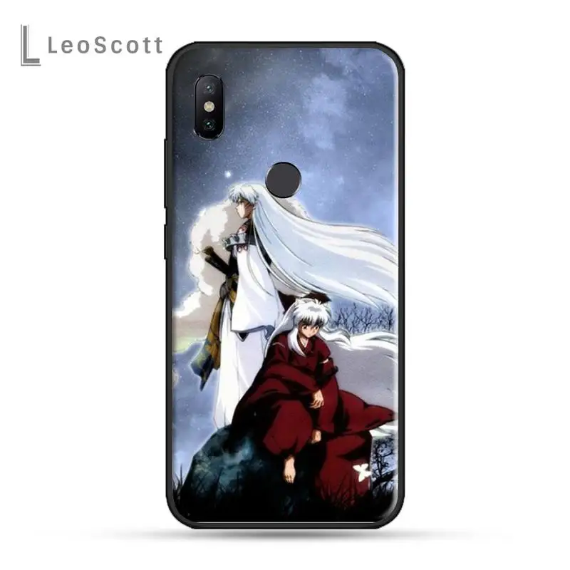 

Anime Inuyasha Sesshoumaru Higurash Phone Case For Xiaomi Redmi note 4 4X 8T 9 9s 10 K20 K30 cc9 9t pro lite max