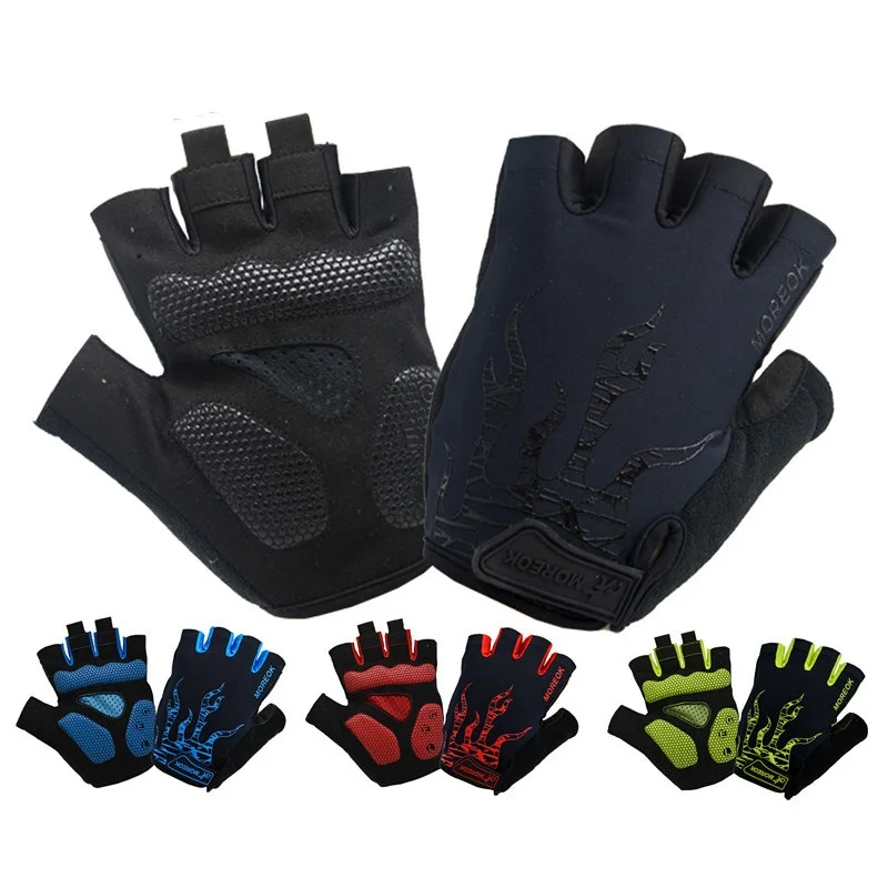 

Cycling Gloves Half Finger Mens Women's Summer Sports Shockproof Gel Outdoor Camping Hiking Motorcycle Gloves Guantes Ciclismo