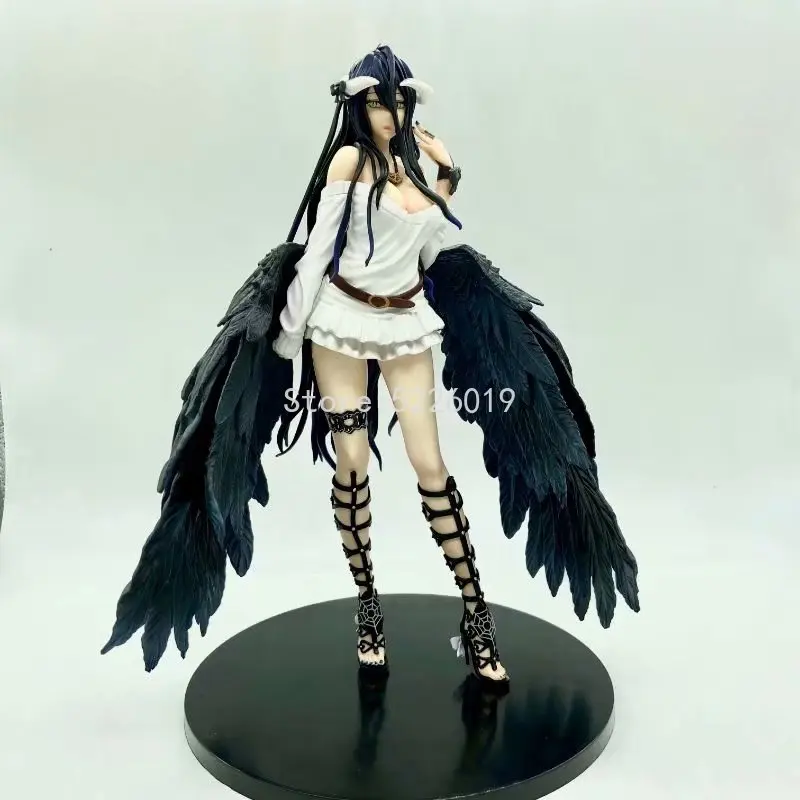 27cm Overlord Albedo So-Bin Anime Figure III Action 642# Figurine 631# Ainz Ooal Gown Toys | Игрушки и хобби