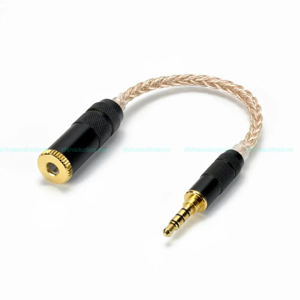 Сбалансированный кабель с 3 5 мм на 4 преобразующий штекером гнездовой для