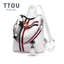 Women's Backpack 2021 Travel Large Backpack PU Leather Handbag Schoolbag For Girls Women's bag Female Shoulder Back mochila