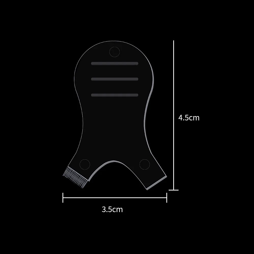10 шт. силиконовые мини-гребни для наращивания ресниц |