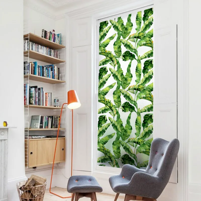 Виниловая непромокаемая пленка для окна 200 см со съемными стеклами без клея|decorative