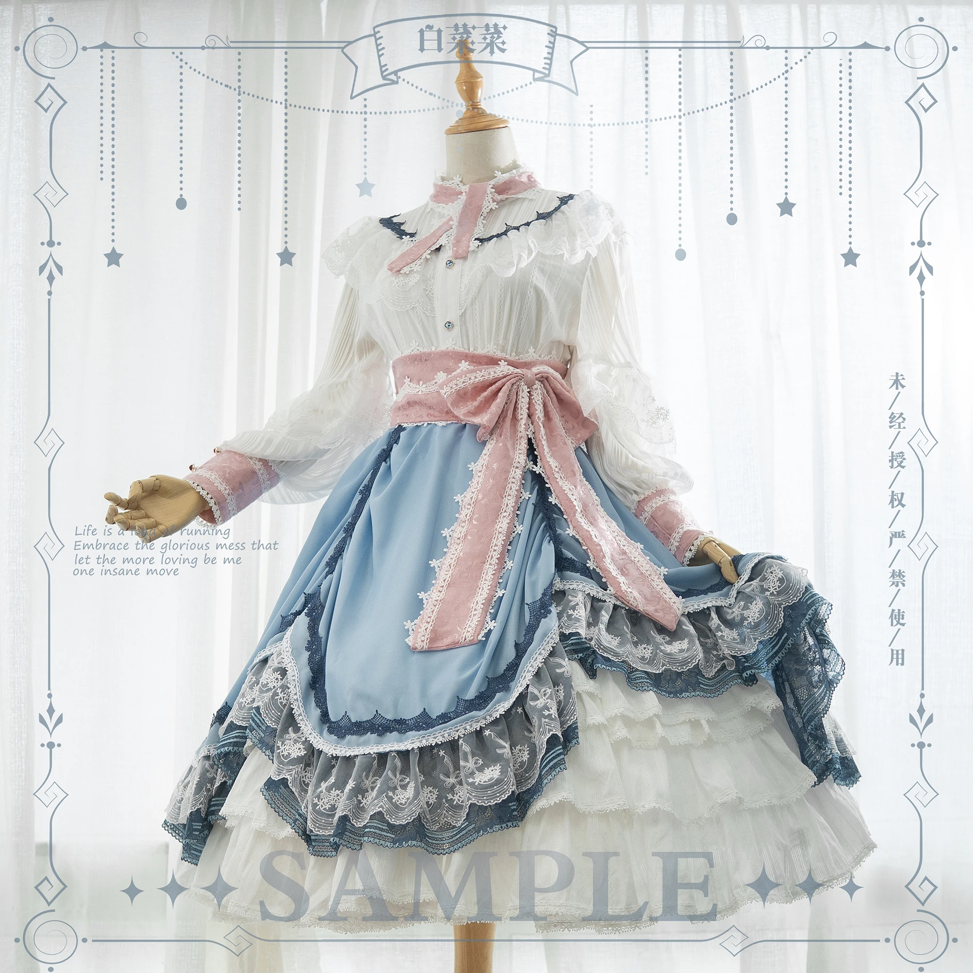 

Амин Touhou Project Alice Margatroid Cospaly Костюм Леди Лолита платье на заказ 2021 Новинка