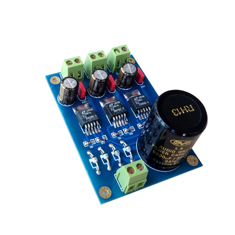 

LT1963A High Speed Low Noise 3-way Independent Linear Regulator Amanero XMOS DAC