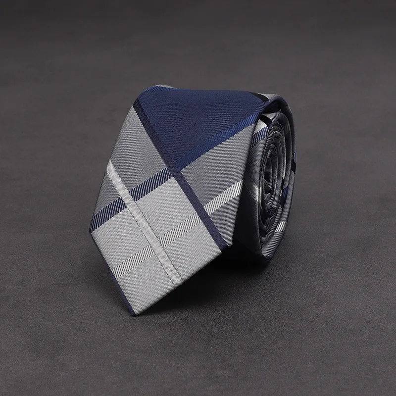 

Sitonjwly 7cm Classic Plaid Neck Tie for Men Women Skinny Neck Tie for Wedding Dress Mens Ties Slim Neck Ties Cravat Custom Logo