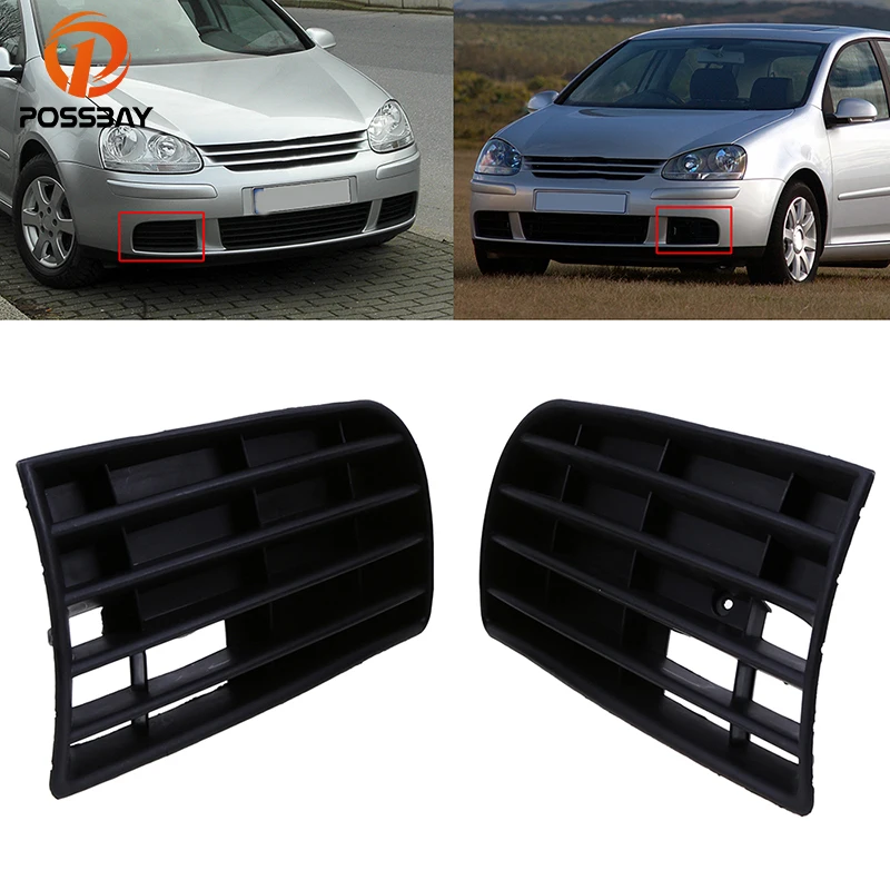 Posbay Автомобильная Передняя Нижняя решетка бампера для VW Golf MK5 2004/2005 2009