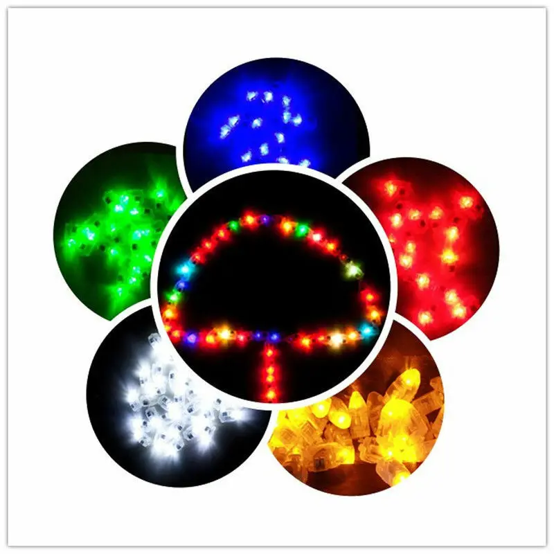 50 шт. светодиодные лампы для воздушных шаров | Лампы и освещение