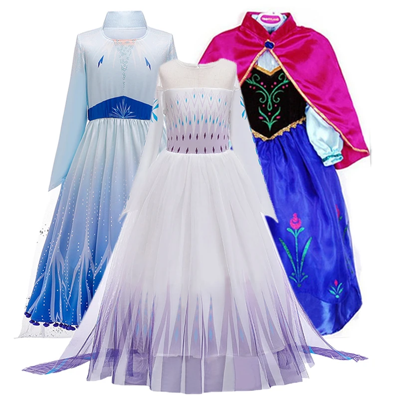 Новое платье Детский карнавальный костюм на Рождество и Хэллоуин Детские платья