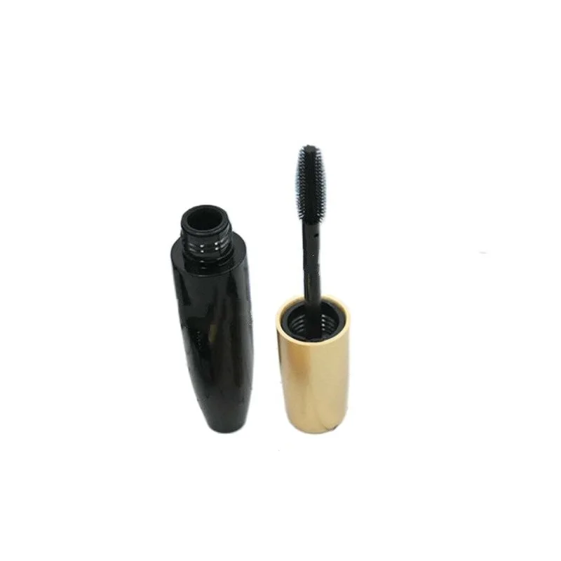 10ml Empty Mascara Tubes Plastic Eyelashes Growth Liquid Packing Bottle Black Tube Gold Cap Cosmetics Packaging Container | Красота и