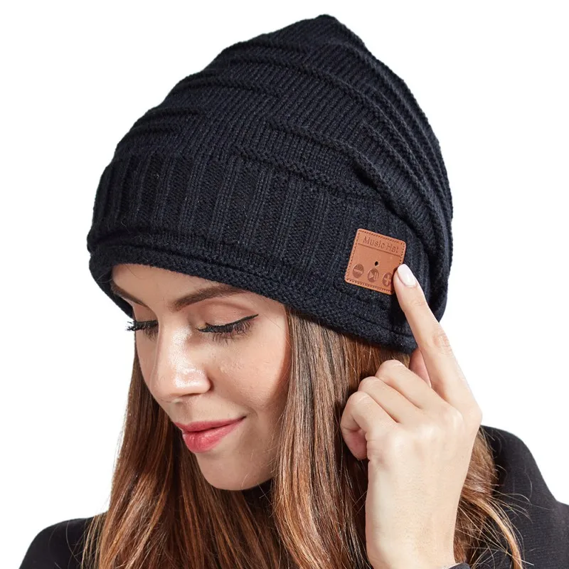 Шапка с головным убором ветрозащитная теплая шапочка головной убор для Bluetooth V5.0