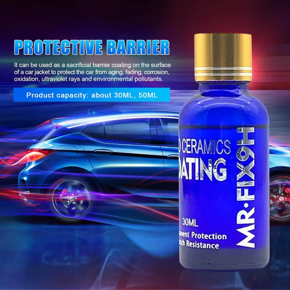

Жидкое керамическое покрытие для автомобиля, 30/50 мл