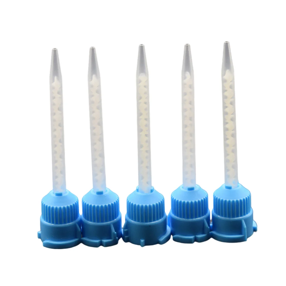 

Mixing Nozzle Epoxy Adhesive Applicator Static Mixer Resin AB Glue Dual Cartridge 1:1 Round Static Mixing Tube 5pc Set