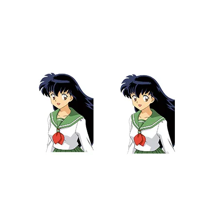 Новые Inuyasha и Kagome акриловые серьги Shippou Sesshoumaru серьги из полимеров эпоксидные серебряные серьги-гвоздики позолоченные - Окраска металла: 1