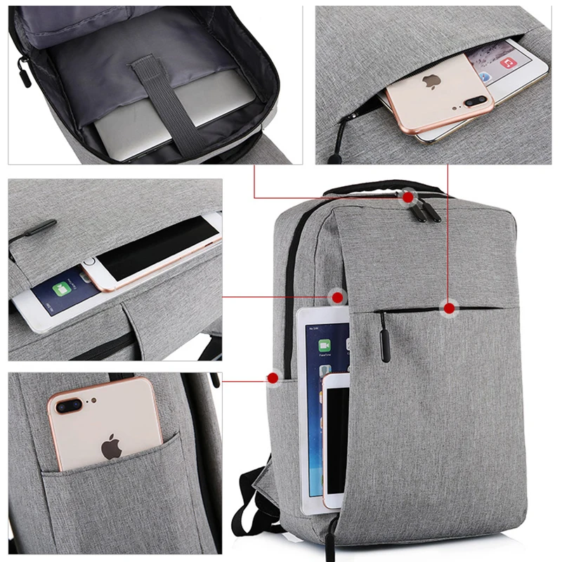 

2021 New Laptop Usb Backpack School Bag Rucksack Anti Theft Men Backbag Travel Daypacks Male Leisure Backpack Mochila Women Gril