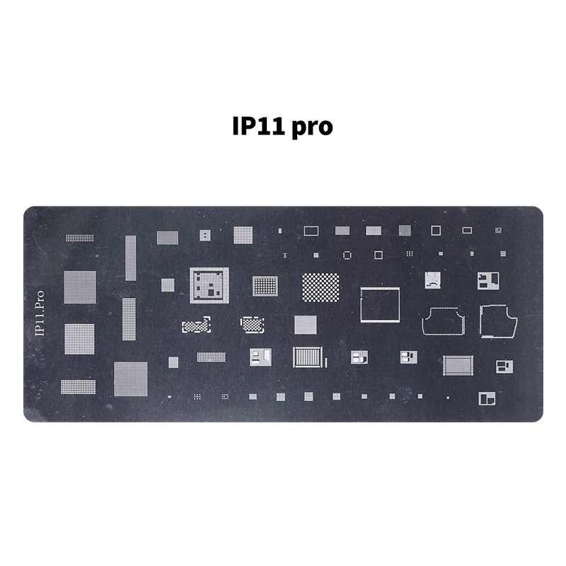 Набор трафаретов для ремонта микросхем BGA IC Оловянная паяльная сетка посадки