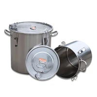 33l 304 stainless steel barrel fermentation barrel fruit wine wine making equipment grain oil soup and food material storage