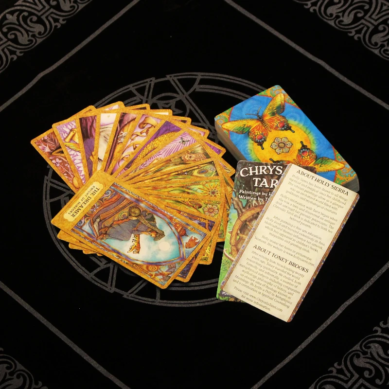 Mystery Minority Tarot Hot Sale Popular Oracle Card Full English Version Gothic Font Tarots Deck Board Playing Game Gift | Спорт и