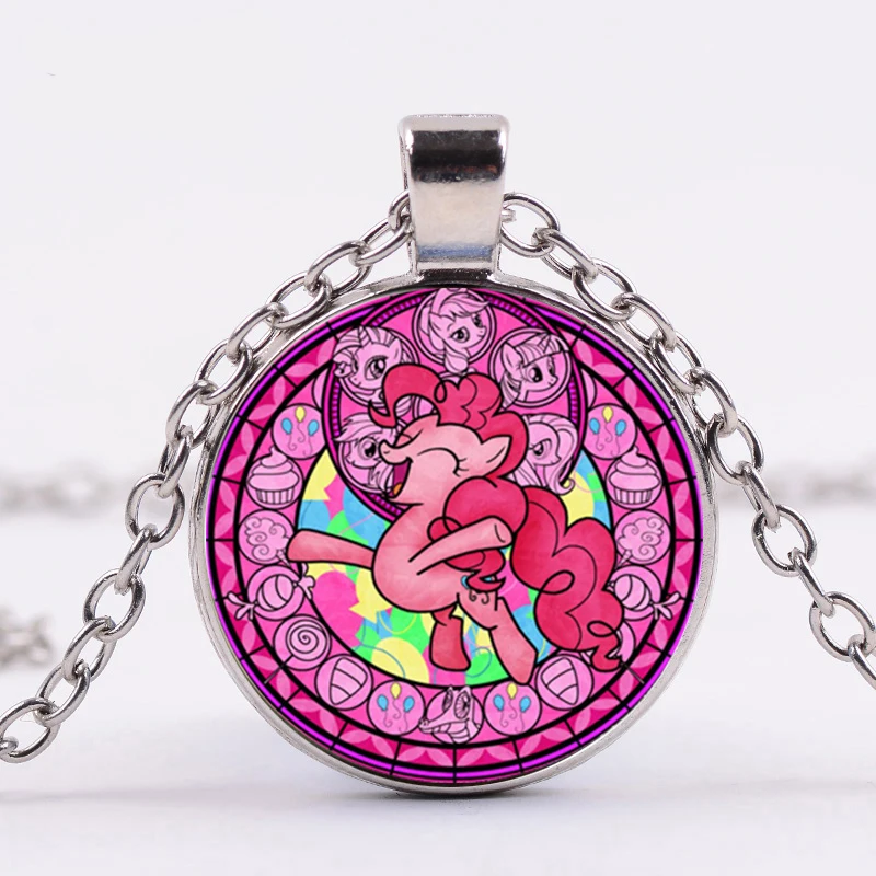 SONGDA модное ожерелье My Little Ponies Волшебная Радуга лошадь для маленьких девочек длинная цепочка ожерелье в подарок на день рождения Аниме ювелирные изделия