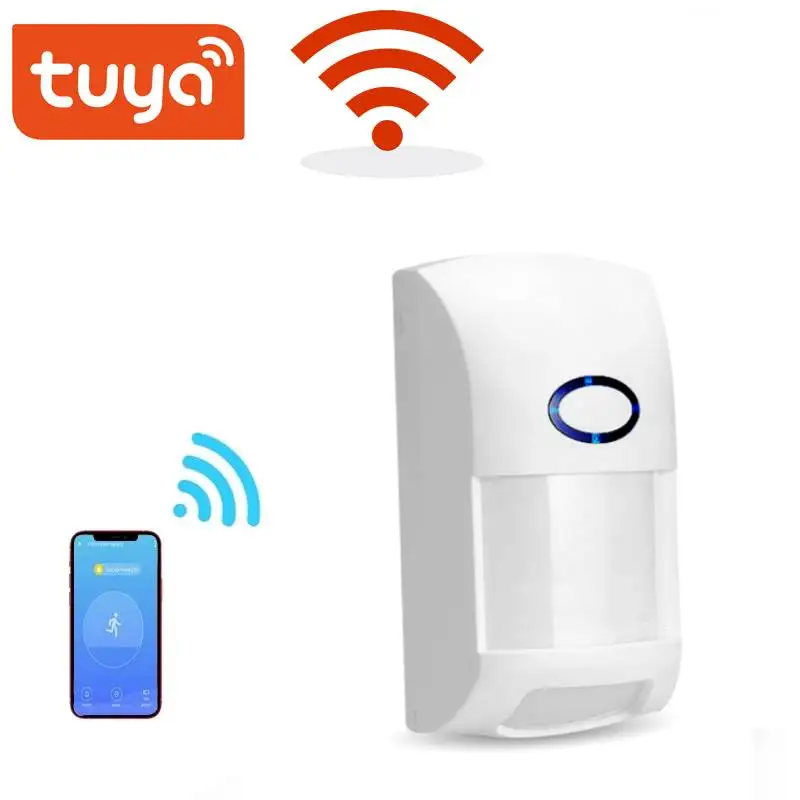 

Tuya Smart Motion Sensor Smart Home Human Body PIR Transducer Infrared Sensor Detector Smart Life APP Home Security System