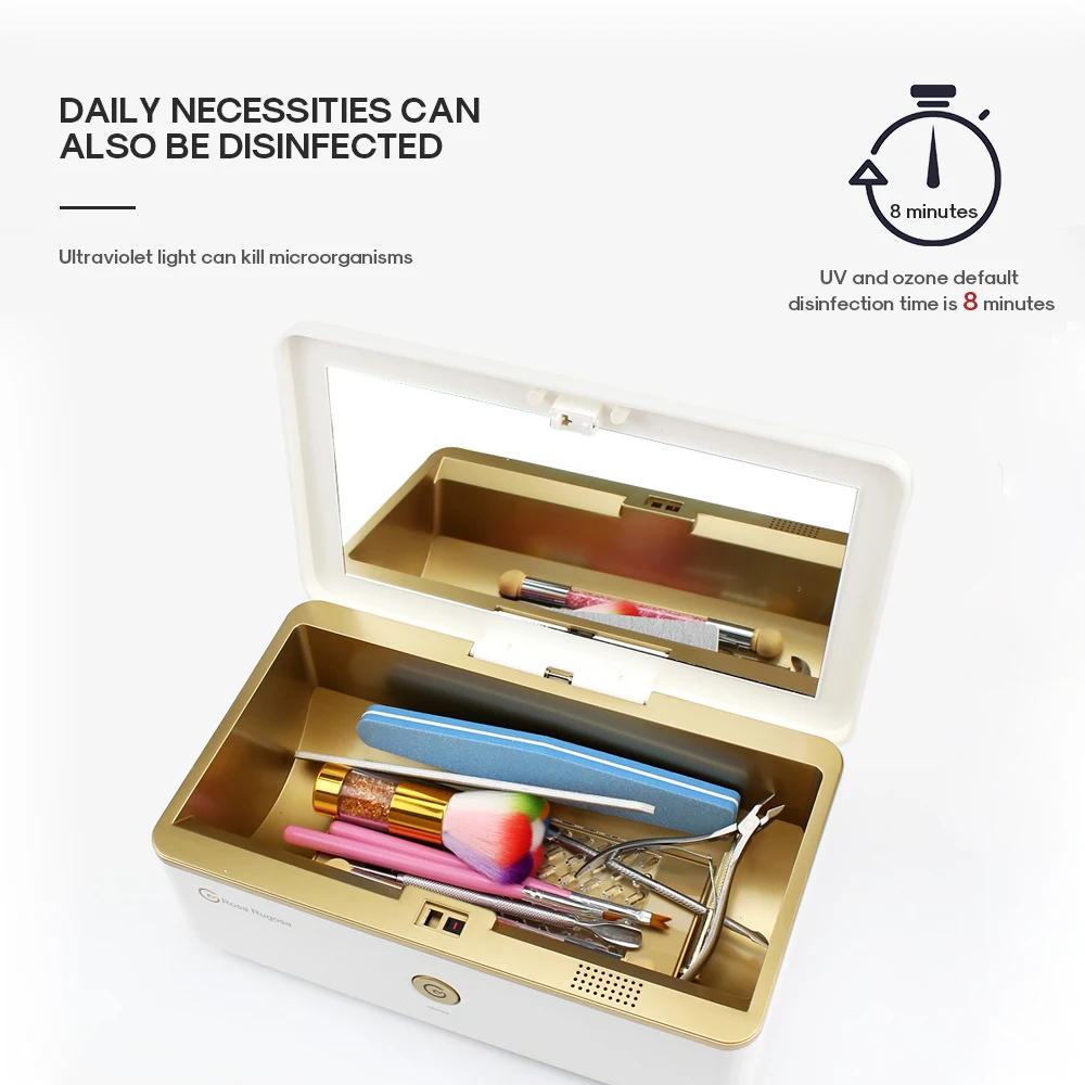 УФ стерилизатор дезинфекционный шкаф Кисть для макияжа дизайна ногтей очистка