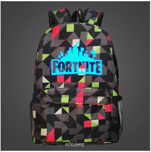 Холщовый рюкзак для мужчин Fortnites Fortress камуфляжный ранец унисекс школьные ранцы