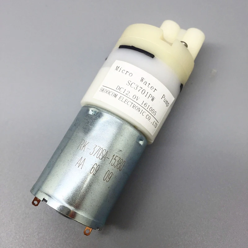 Самовсасывающий водяной насос с двигателем SC3701PW 5 12 В постоянного тока маленькие