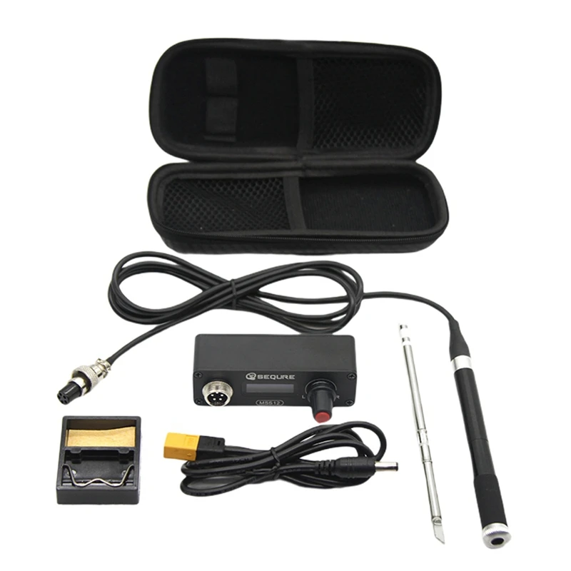 

SEQURE MSS12 Mini OLED Digital Soldering Station Compatible with T12 Supports PD3.0 3S-6S 12V-25V Power Supply