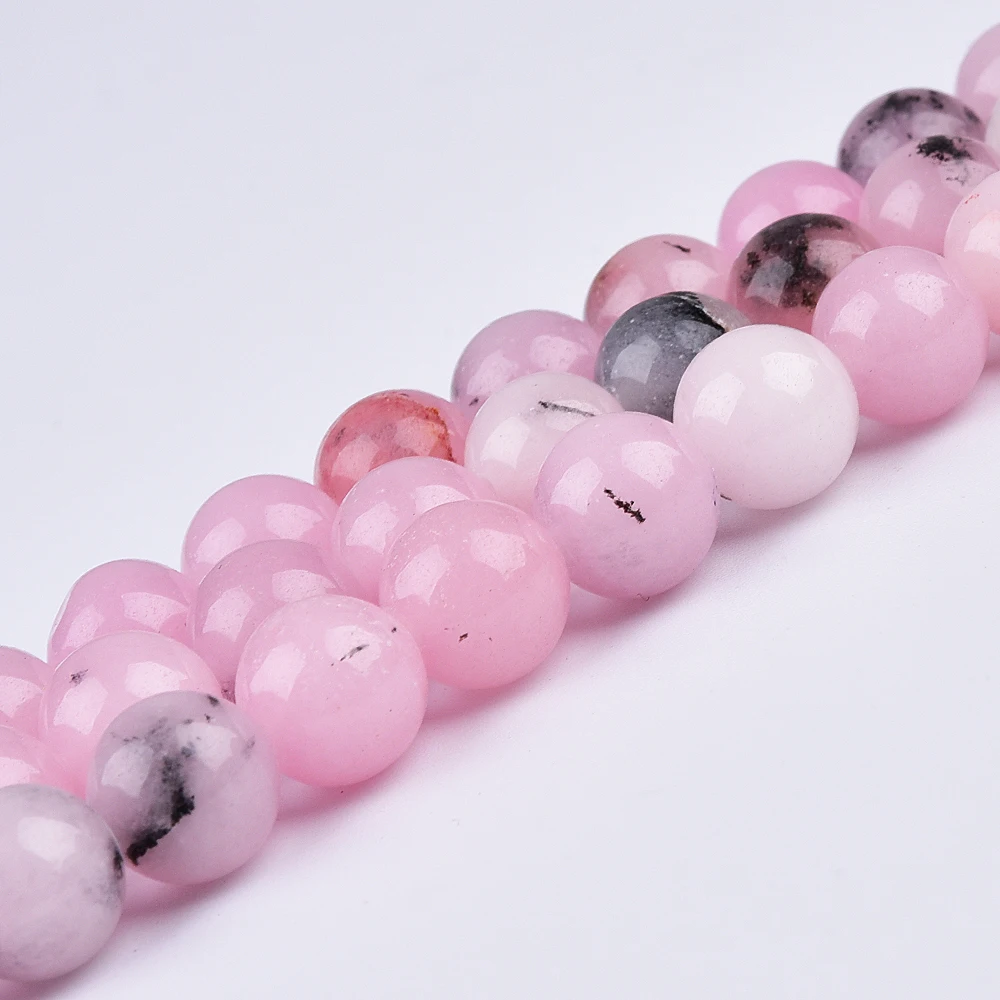 Asingeloo розовый Сакура натуральный камень Бусины драгоценный яшма для ювелирных