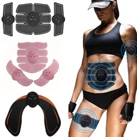 wireless ems muscle stimulator abs abdominal muscle trainer toner body fitness hip trainer shaping patch sliming trainer unisex