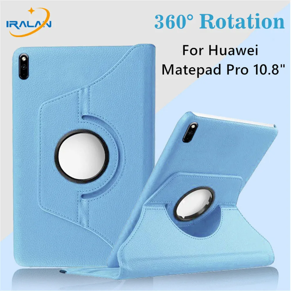 Чехол для huawei MatePad Pro 10 8 чехол 360 Вращающийся из искусственной кожи подставка Pro10.8