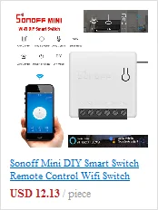 Sonoff RF Bridge WiFi 433MHz сменный модуль домашней автоматизации универсальный переключатель Интеллектуальный Wi-Fi пульт дистанционного управления RF