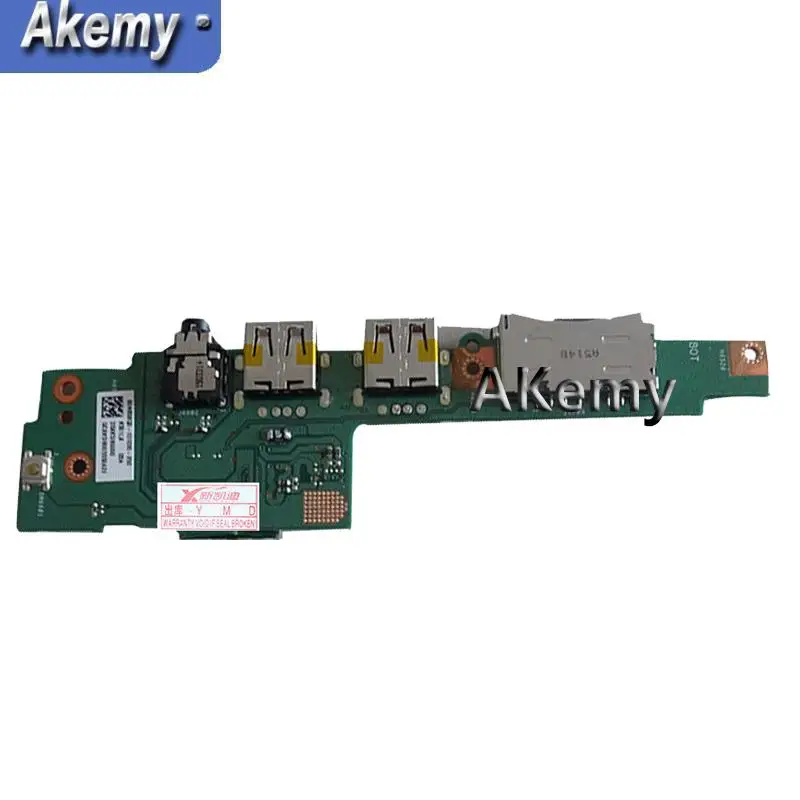 Akemy USB IO плата для ASUS K501 K501LX A501L K501LB K501U K501UW K501UX K501UQ ноутбук аудио USB2.0 интерфейс