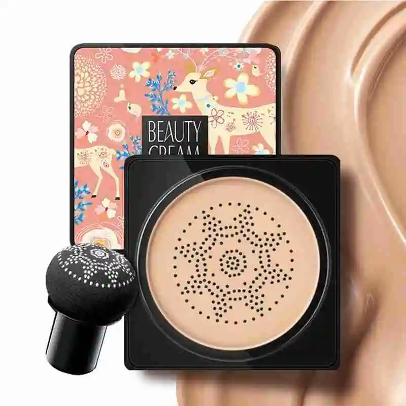 

BB Air Cushion Foundation Mushroom Head CC Cream Concealer Base Brighten Waterproof Tone Cosmetic Whitening Makeup Face G4D9