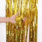 2 шт., занавеска для украшения дня рождения, длина 2 м