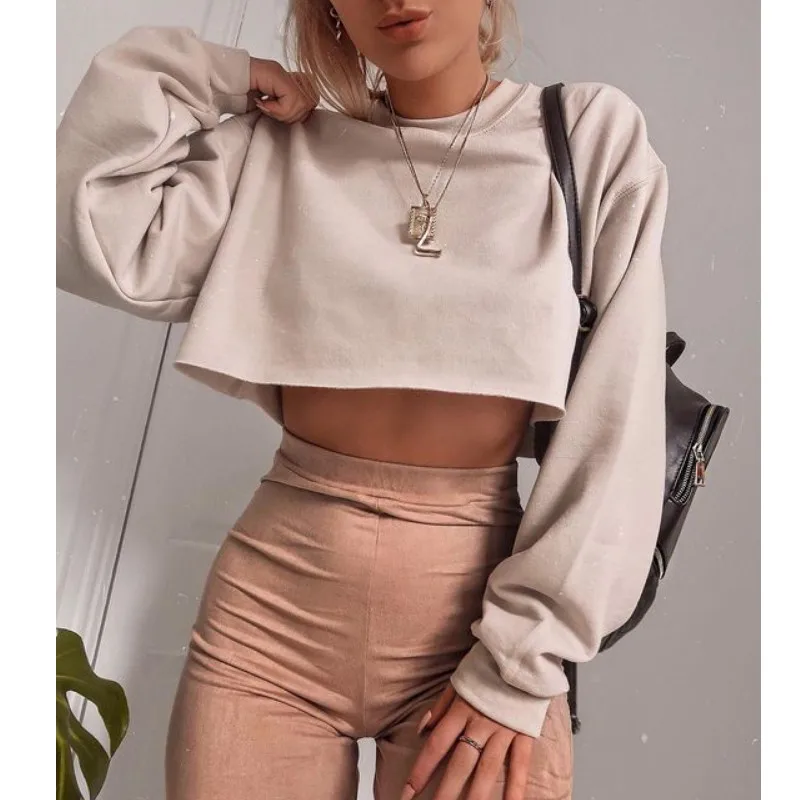 Женская короткая футболка в полоску повседневная облегающая Корейском стиле с