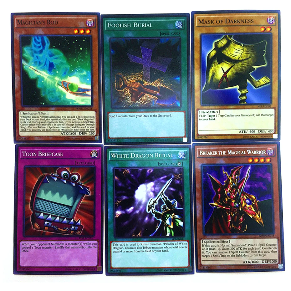 Juego de cartas Yugioh para ni&ntilde;os y ni&ntilde;as, juguete de cartas yugi-gi-oh, regalo de Navidad, 240 unids/set por juego-4
