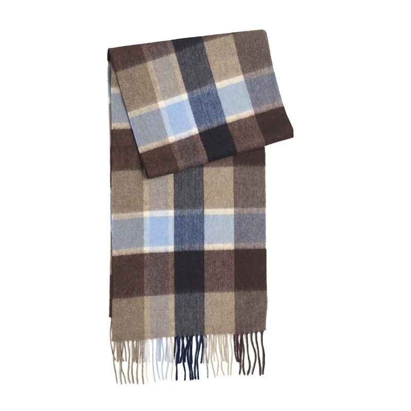 Зимний шарф Женский кашемировый мужские тёплый платок шерстяные шарфы Модный