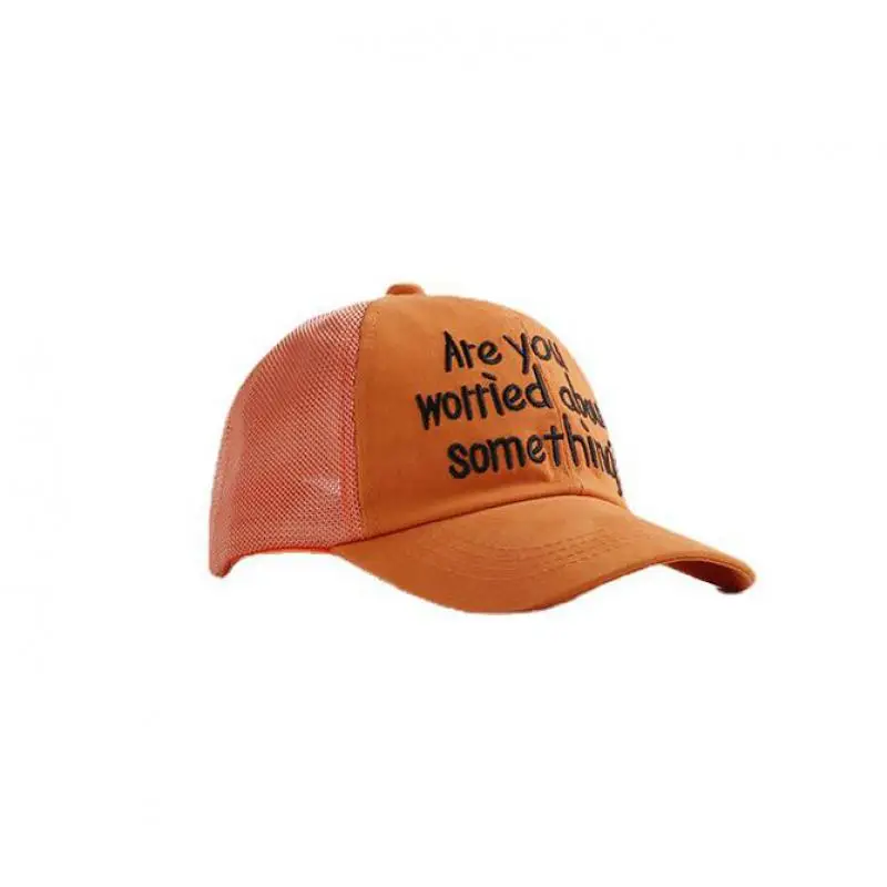 

Hat Mesh Children's Baseball Cap Female Spring And Summer Outdoor Sunscreen Parent Child Hat Cute Baby Cap Male