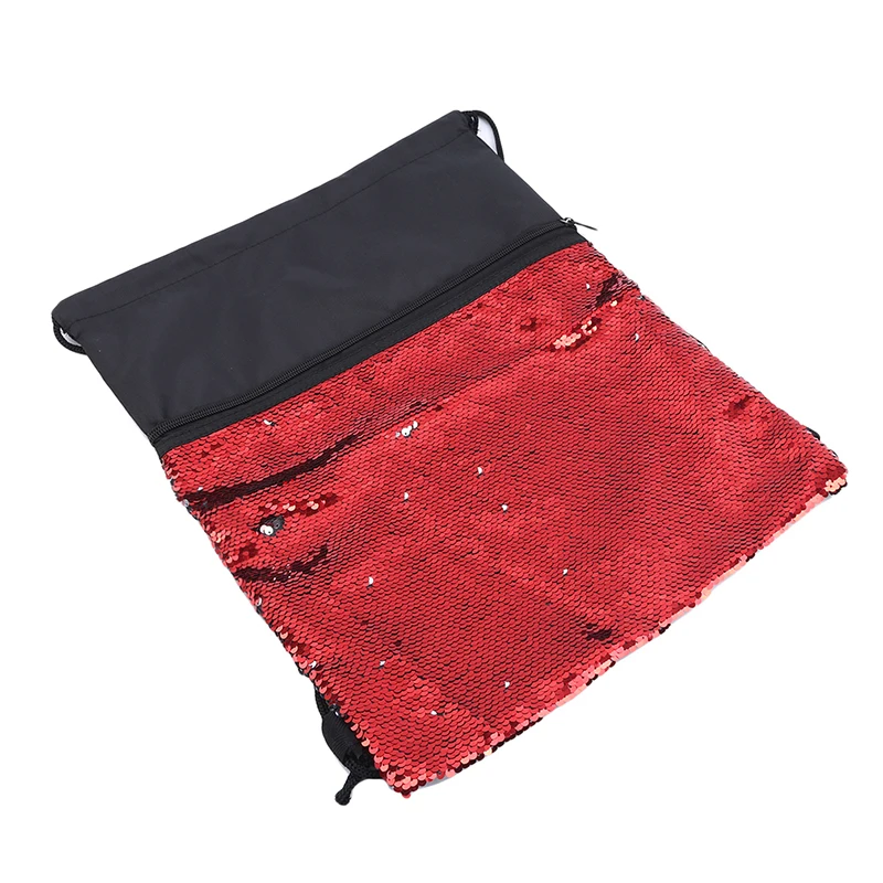 

Outdoor Fitness Bag Female Drawstring Backpack Beach Bag Sequins Bunch Pocket Gym Fitness Sports Equipment Gym Bag