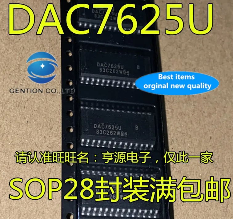 

Новинка 100%, оригинальная цифровая аналоговая микросхема преобразователя DAC7625 DAC7625U DAC7625UB SOP-28 для получения данных, 5 шт.