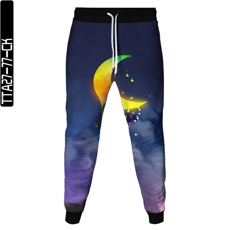 

New Brand Fashion 3D Digital Printing Casual Pants Loose Sweatpants Men's Classic Pants Breathable and Soft S-6XL