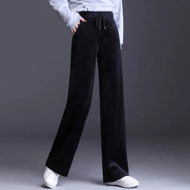 Брюки для женщин вельветовые Золотой Бархат расклешенные брюки с высокой талией