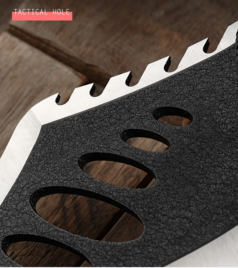 Топор для выживания с нейлоновой веревкой нескользящая ручка топор портативный