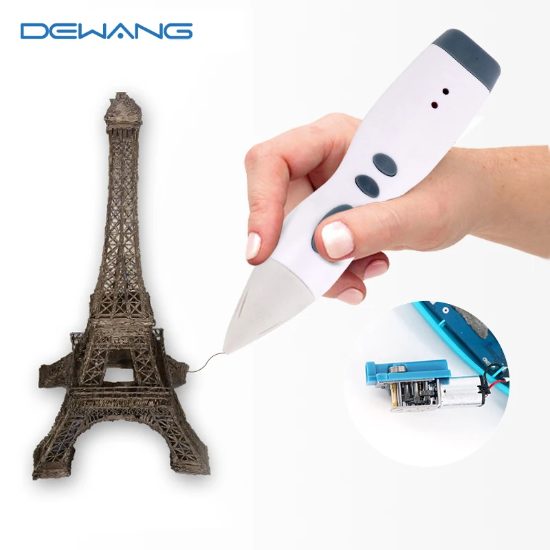 DEWANG 3D Ручка для рисования 100 м PCL нити искусство ремесла Сделай Сам подарок на день