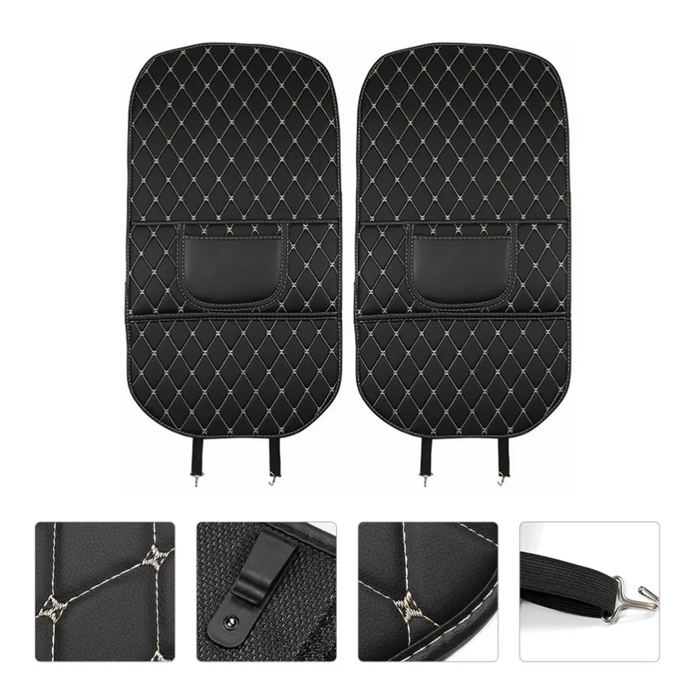 

2pcs Car Seat Back Protector Car Seat Back Cover Auto Seat Back Pad Protector
