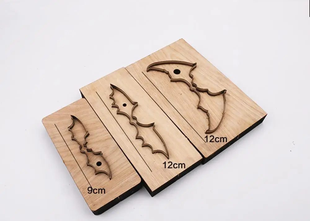 Японское стальное лезвие высечка стальной удар летучая мышь демон рога режущие