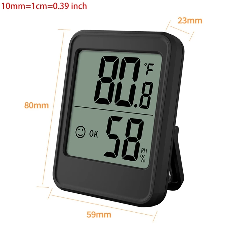 

Accurate Temperature Humidity Meter Indicator Indoor Accurate Thermometer Mini Hygrometer Humidity Gauge Portable Home